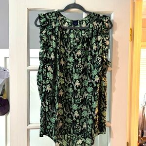 Summer sleeveless top. 2x Kari Brand.